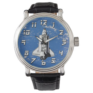 Montre Navette spatiale Discovery de la NASA en orbite te