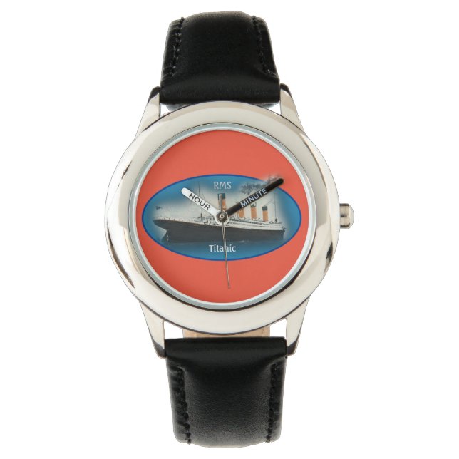 Montre Navire de ligne Titanic Maritime Blue Star (devant)