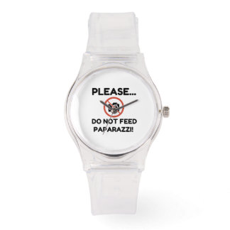 Montre Ne Pas Nourrir Les Paparazzi !