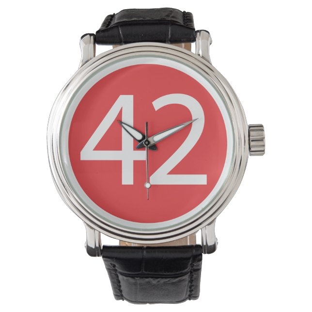 Montre Ne pas paniquer (devant)