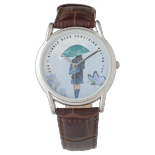 Montre Ne tombez pas sur quelque chose derrière vous