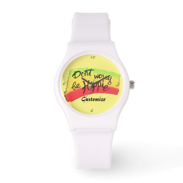 Montre Ne vous inquiétez pas être Hippie Thunder_Cove (Recto)