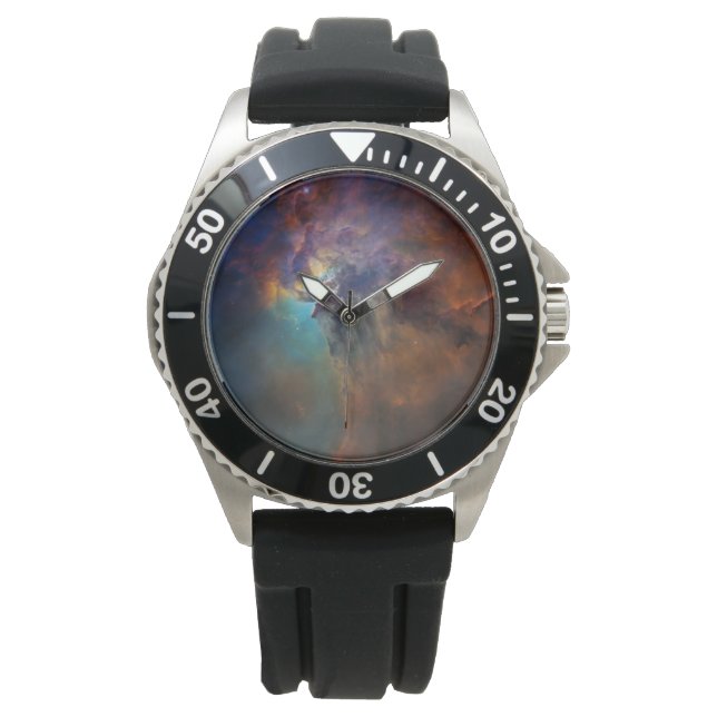 Montre Nebula de lagune (Image spatiale astronomique) (Un (devant)