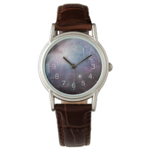 Montre Nebula Orion Astronomie bleu brun ciel étoiles