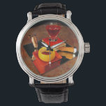 Montre Negroni - KB Cocktail Lounge Watch<br><div class="desc">Negroni image de ma série de photographies Cocktail Art,  pour la nouvelle KB Cocktail Lounge Women's Watch Collection</div>