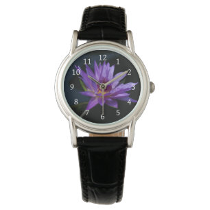 Montre Nénuphar de Lotus pourpre