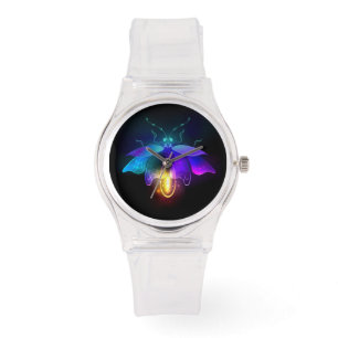 Montre Neon Firefly sur noir