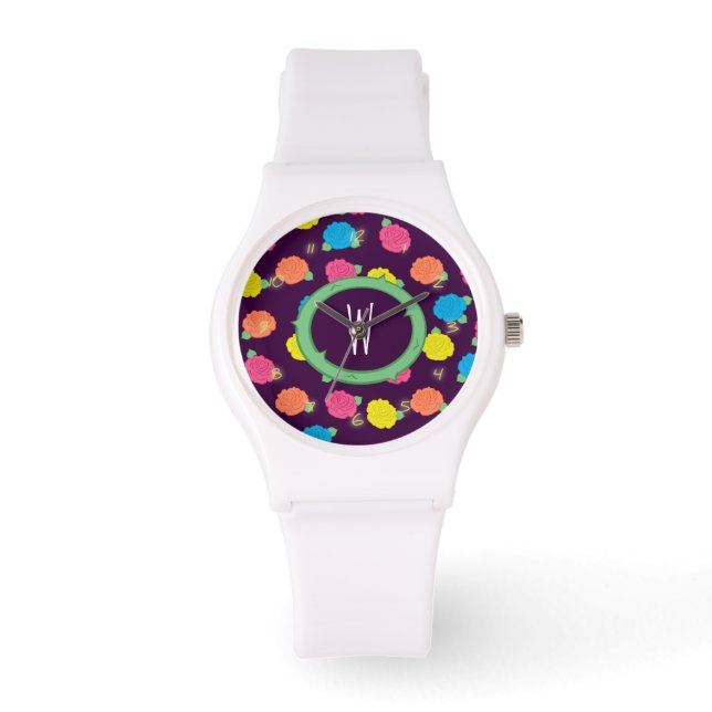 Montre Neon Roses (Recto)