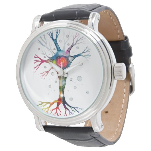 Montre neurone pyramidal dans le néocortex (Incliné)