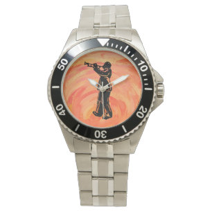 Montre New York Boogie Nights Trumpet Orange
