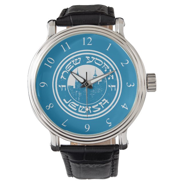 Montre New York Jewish American Watch (devant)
