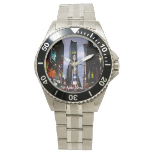 Montre New York Watch NY Times Carré Souvenir Wristwatch