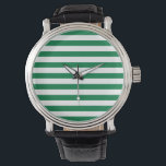 Montre Nigeria Pakistan drapeau rayures symbole pays vert<br><div class="desc">Nigeria Pakistan drapeau rayures symbole pays vert blanc</div>