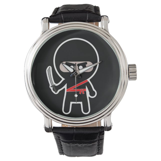 Montre Ninja Kawaii Katana (devant)