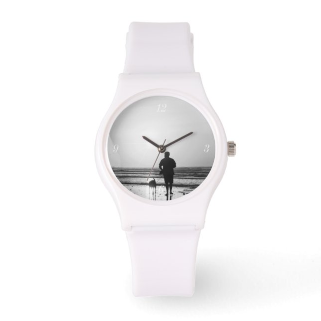 Montre Niveaux de gris de Marche du matin (Recto)