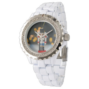 Montre Noël SlipperyJoe nutcracker figurine ornement