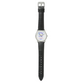 montre noir calssique, Music Dance (Plat)