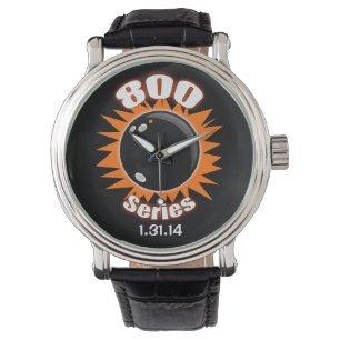 Montre Noir et orange série 800