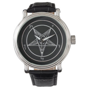 Montre noire de Baphomet