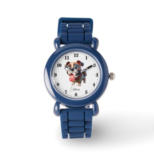 Montre Nom d'ajout de chien cool (Recto)