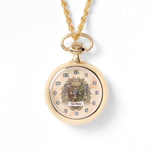 Montre Nom de famille de la Couronne Shield
