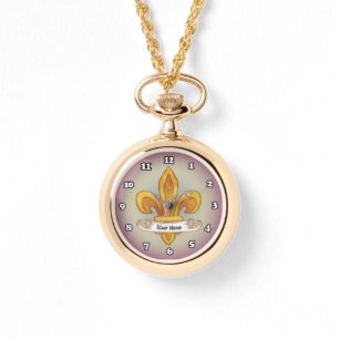 Montre Nom de famille Fleur De Lis