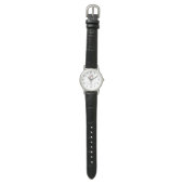 Montre Nom de fleur sauvage  (Plat)