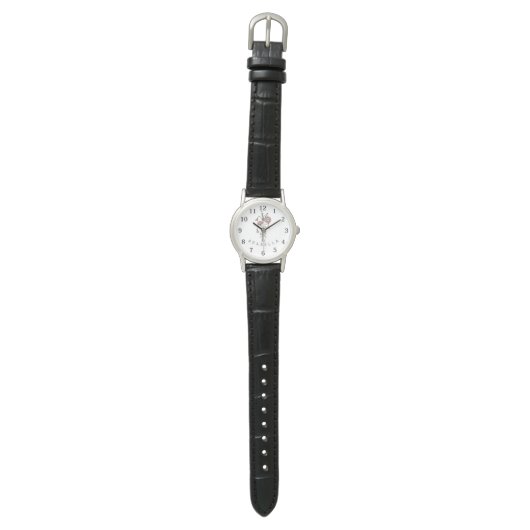 Montre Nom de Fleur Sauvage  (Plat)