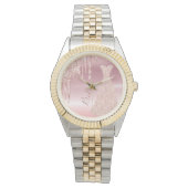 Montre Nom de la robe rose d'or (devant)