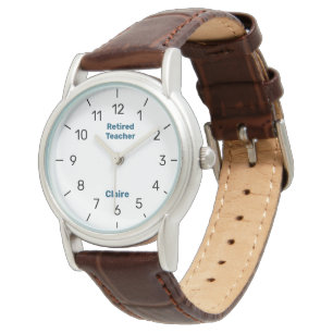 Montre Nom de l'enseignante de surveillance de la retrait