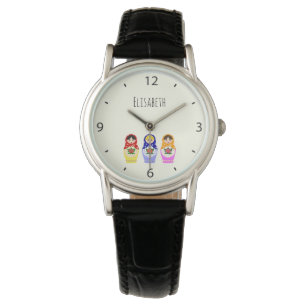 Montre Nom de poupées matryoshka russe