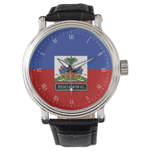 Montre Nom haïtien de coutume de drapeau