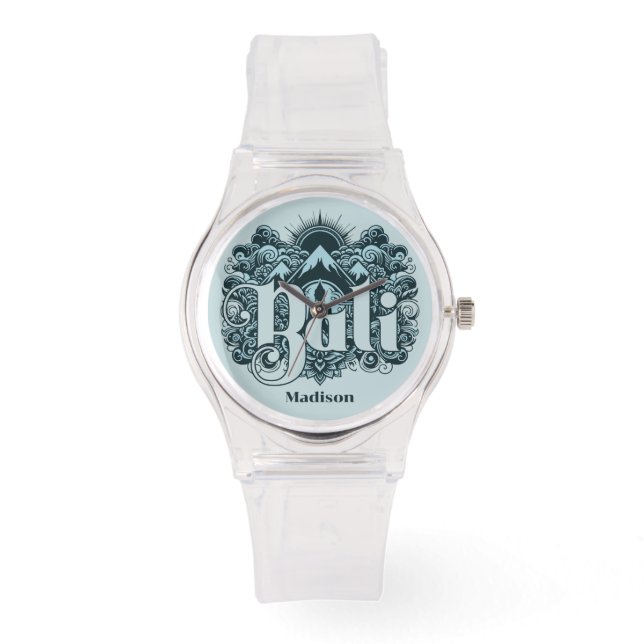 Montre Nom personnalisé Bali (Recto)