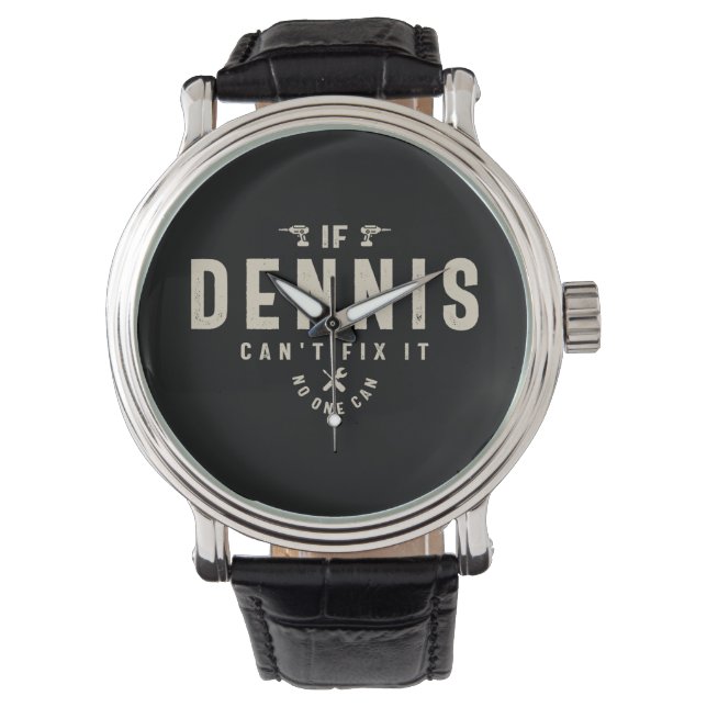 Montre Nom personnalisé Dennis (devant)