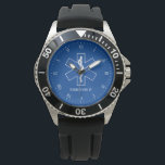 Montre Nom personnalisé du symbole EMT<br><div class="desc">Un grand cadeau pour célébrer ces hommes et ces femmes qui sauvent des vies au jour le jour.</div>