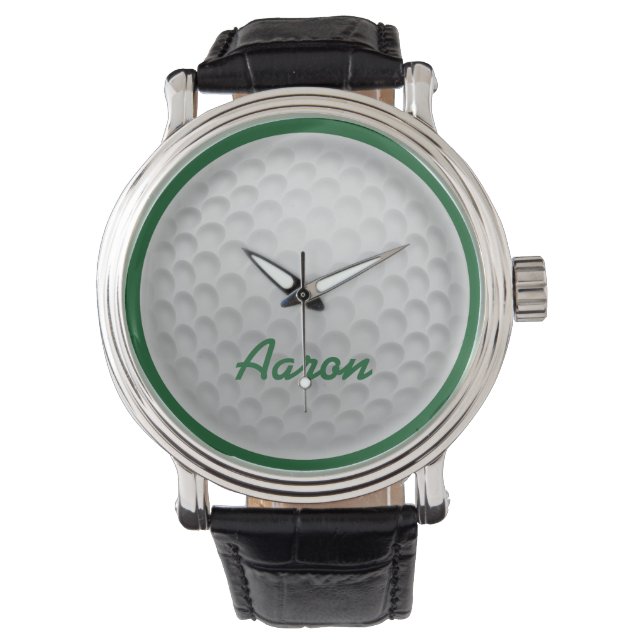 Montre Nom personnalisé Golf Watch Cadeau (devant)
