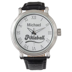 Montre Nom personnalisé Pickleball