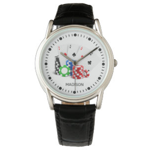 Montre Nom personnalisé Poker / Casino