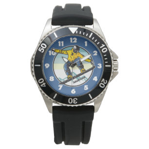 Montre Nom personnalisé SNOWBOARDER