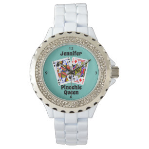 Montre Nom Pinochle Queen Watch