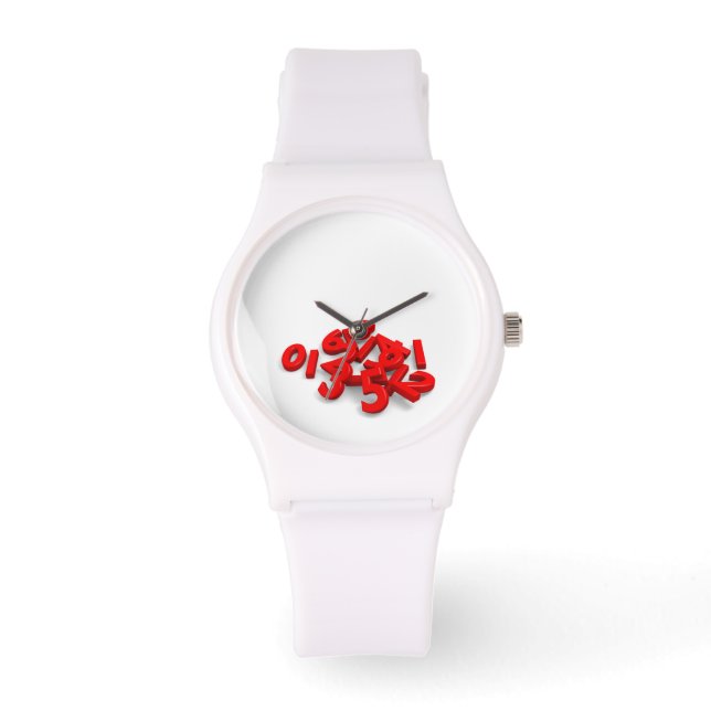 Montre Nombre de chutes (Recto)