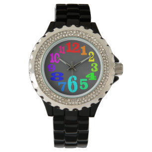 Montre nombres colorés et fous