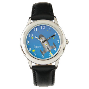 Montre nommée de garçon personnalisée par vaiss