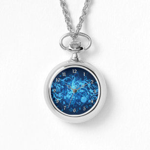 Montre Notes de musique Blue Glow