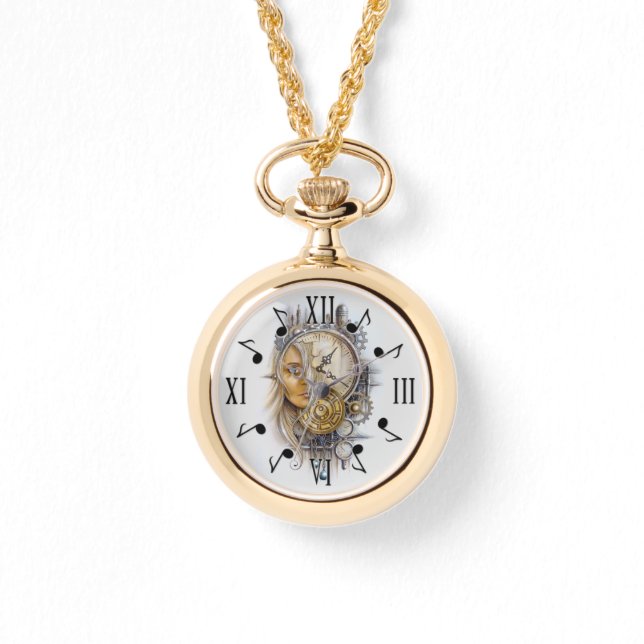 Montre Notes de musique Steampunk (Recto)