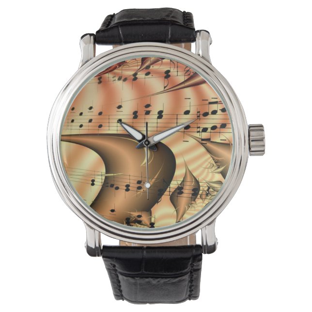Montre Notes musicales (devant)