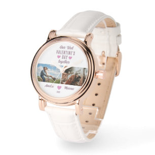 Montre Notre première Saint Valentin Ensemble 2 Photos