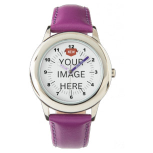 Montre NOUVEAUTÉ ! Bézelle réglable pour enfant en acier 