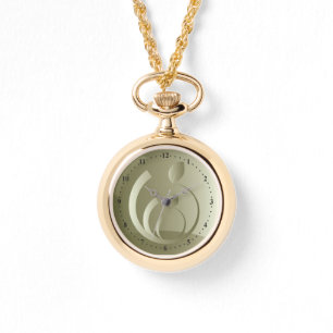 Montre nouveaux feuilles d'or