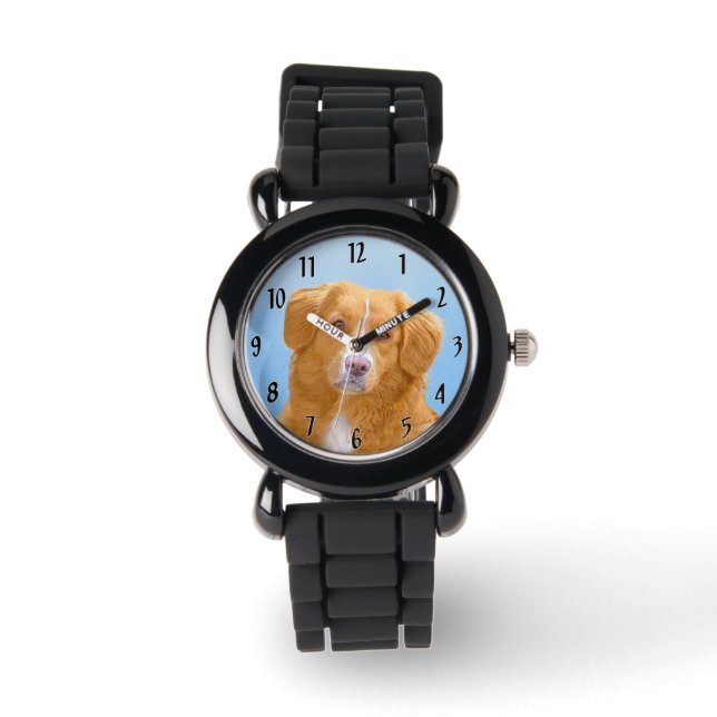 Montre Nouvelle-Écosse Peinture de chien pour l'essayeur  (Recto)